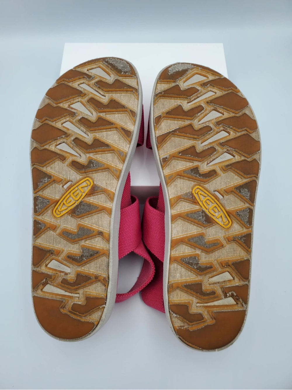 Keen Pink Peacock & Vapor Elle Backstrap Sport Sandals size 8.5 - Picture 9 of 11